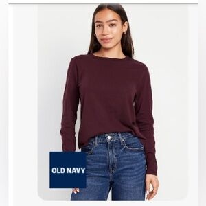Old Navy Women's EveryWear Long-Sleeve T-Shirt
